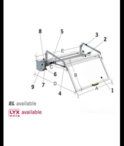 Riparo per l’autocentrante e il carrello del tornio parallelo